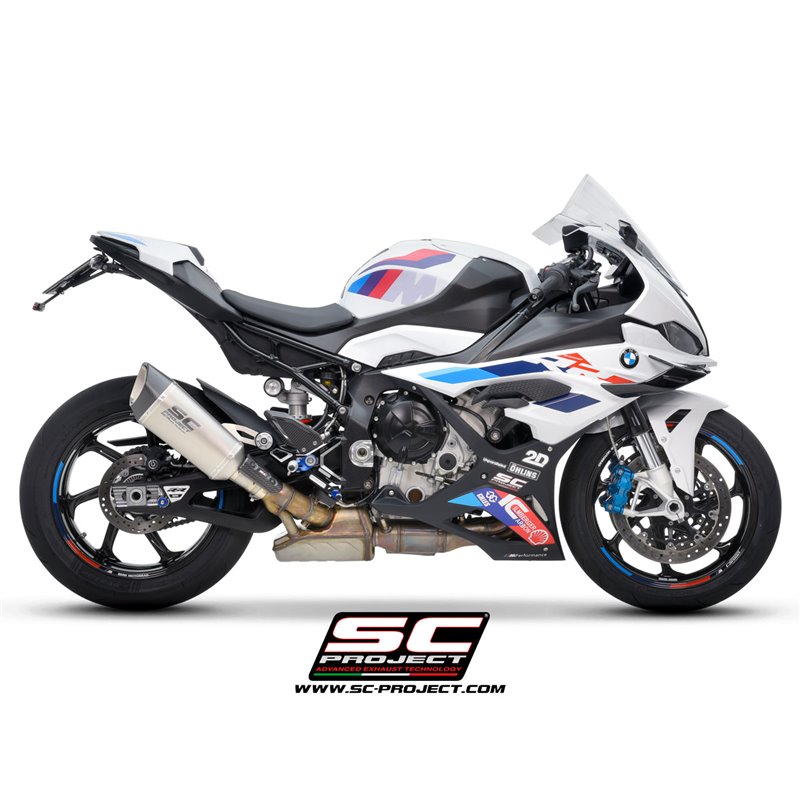 SC-Project Uitlaat SC1-R | Zilver | BMW S1000RR