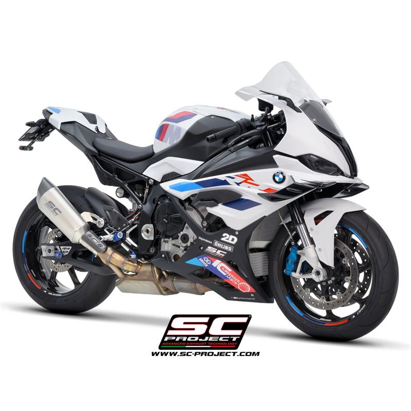 SC-Project Uitlaat SC1-R | Zilver | BMW S1000RR