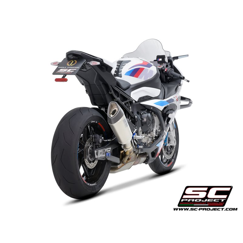 SC-Project Uitlaat SC1-R | Zilver | BMW S1000RR