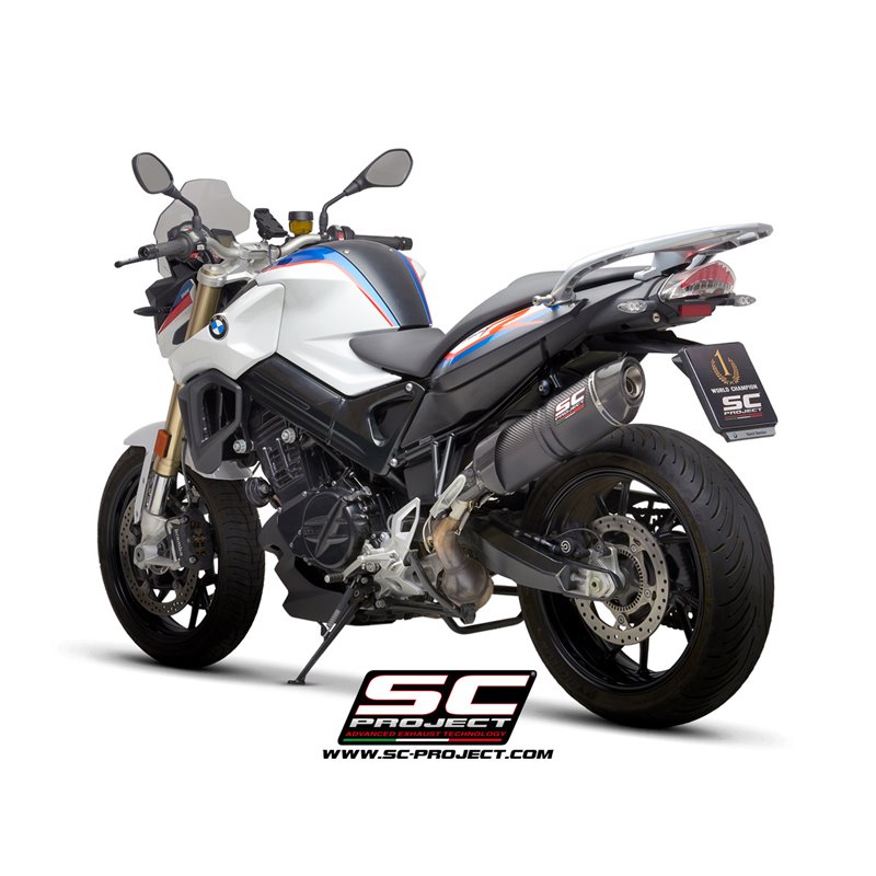 SC-Project Exhaust Oval | Carbon | BMW F800R