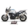 SC-Project Uitlaat Oval | Zilver | BMW F800R