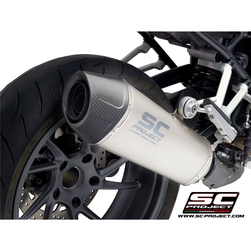 SC-Project Exhaust X-Plorer II | Silver | BMW R1250R/R1250RS