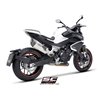 SC-Project Uitlaat SC1-R | Zilver | CF Moto 800NK
