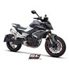 SC-Project Uitlaat SC1-R | Zilver | CF Moto 800NK