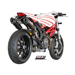 SC-Project Uitlaten GP-Tech | Carbon | Ducati 796 Monster