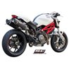 SC-Project Uitlaten Oval | Zilver | Ducati 696 Monster