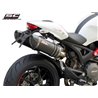 SC-Project Uitlaten Oval | Zilver | Ducati 696 Monster