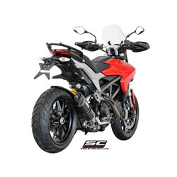 SC-Project Uitlaat Oval Low | Carbon | Ducati 821 Hyperstrada