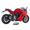 SC-Project Uitlaat CR-T Double | Zilver | Ducati 950 Supersport