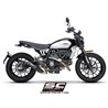 SC-Project Uitlaat CR-T | Carbon | Ducati 800 Scrambler