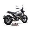 SC-Project Uitlaat CR-T Mesh | Zilver | Ducati 800 Scrambler