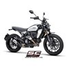 SC-Project Uitlaat CR-T Mesh | Zilver | Ducati 800 Scrambler