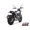 SC-Project Uitlaat CR-T Mesh | Zilver | Ducati 800 Scrambler