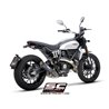 SC-Project Uitlaat S1 | Zilver | Ducati 800 Scrambler