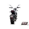 SC-Project Uitlaat S1 | Zilver | Ducati 800 Scrambler
