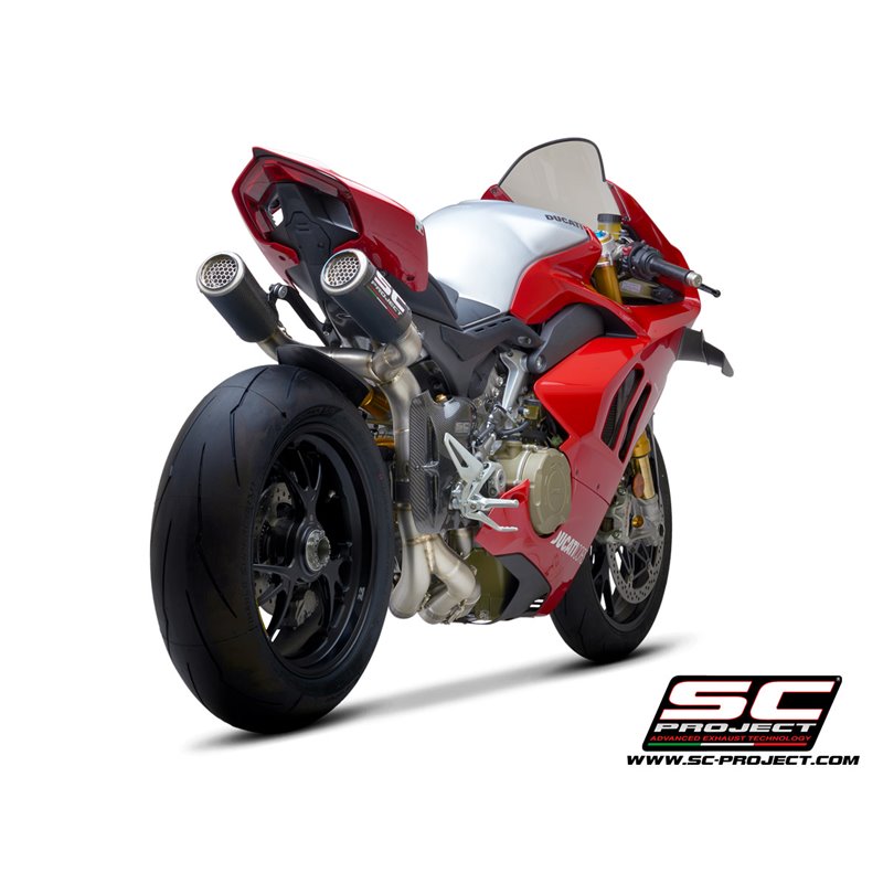 SC-Project Uitlaatsysteem 4-2-1-2 CR-T M2 | Carbon | Ducati Panigale V4 R