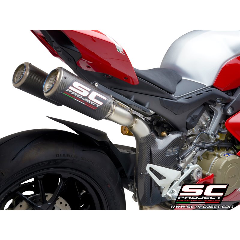 SC-Project Uitlaatsysteem 4-2-1-2 CR-T M2 | Carbon | Ducati Panigale V4 R