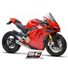 SC-Project Uitlaat S1 | Zilver | Ducati Panigale V4