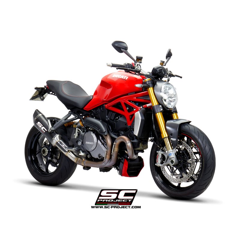 SC-Project Uitlaat SC1-R | Carbon | Ducati 1200 Monster