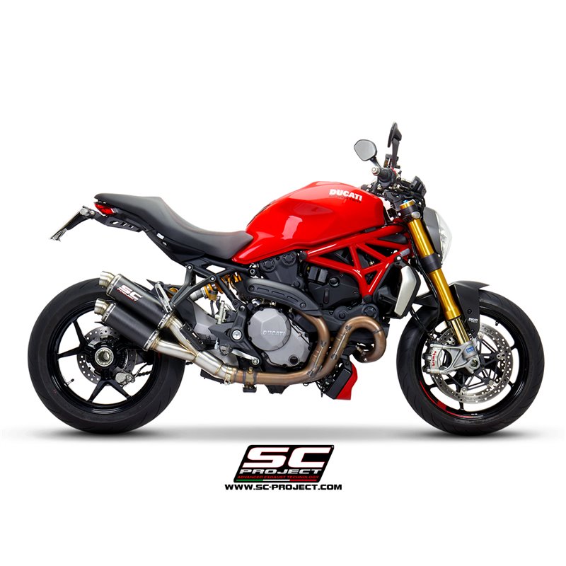 SC-Project Uitlaat GP | Carbon | Ducati 1200 Monster