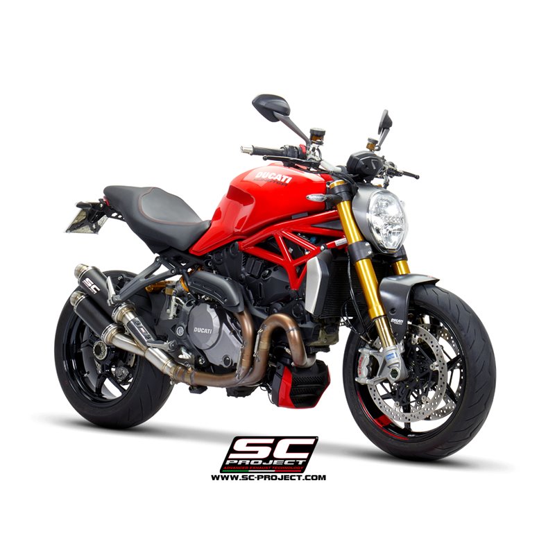 SC-Project Uitlaat GP | Carbon | Ducati 1200 Monster