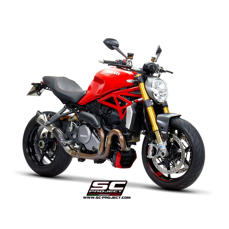 SC-Project Exhaust S1 | Silver | Ducati 1200 Monster
