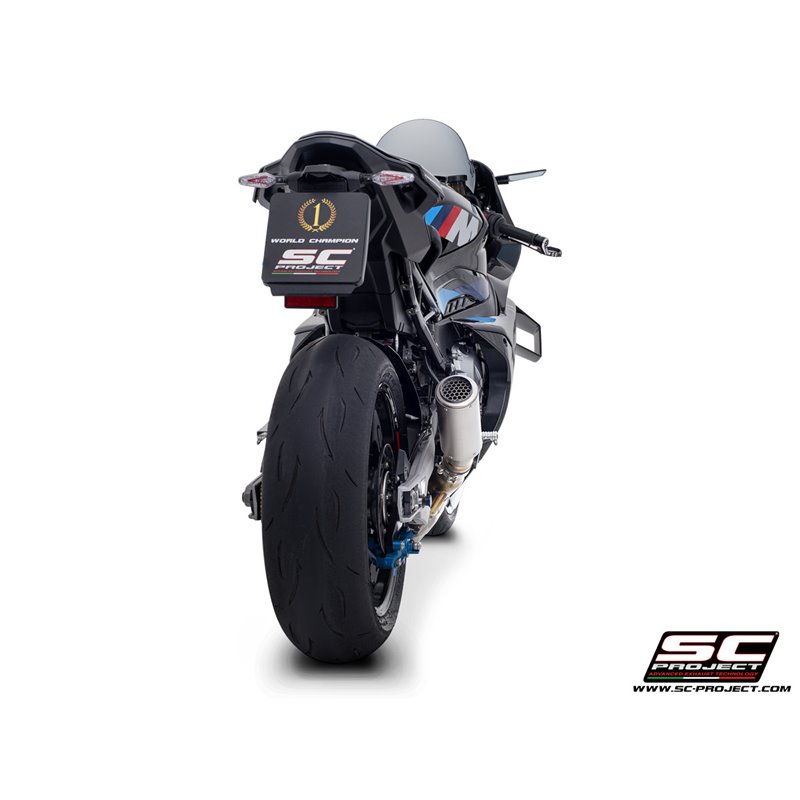 SC-Project Exhaust CR-T Mesh | Silver | BMW M1000RR