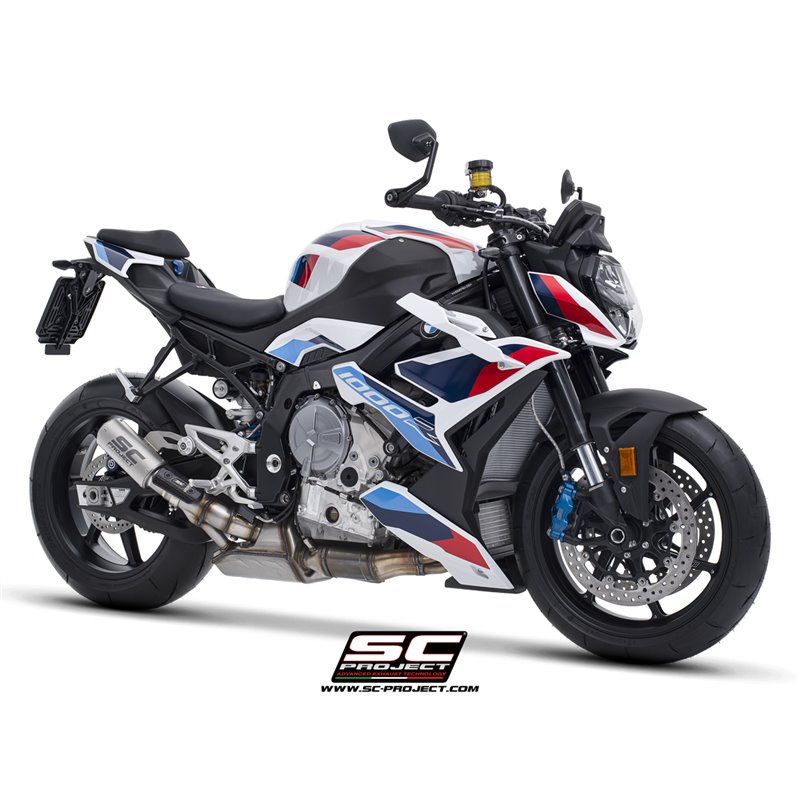 SC-Project Uitlaat CR-T Mesh | Zilver | BMW M1000R