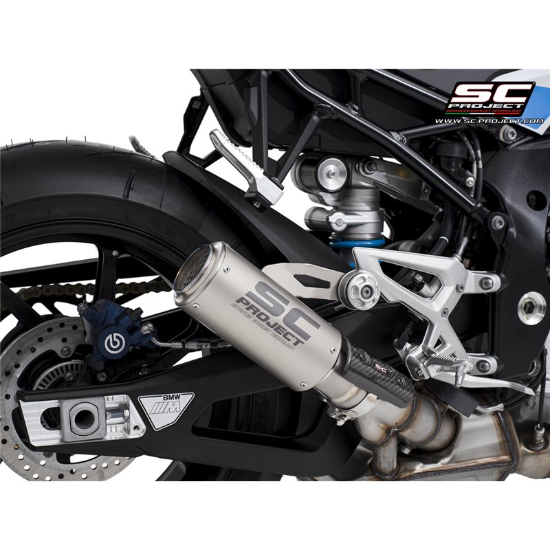 SC-Project Exhaust CR-T Mesh | Silver | BMW M1000R