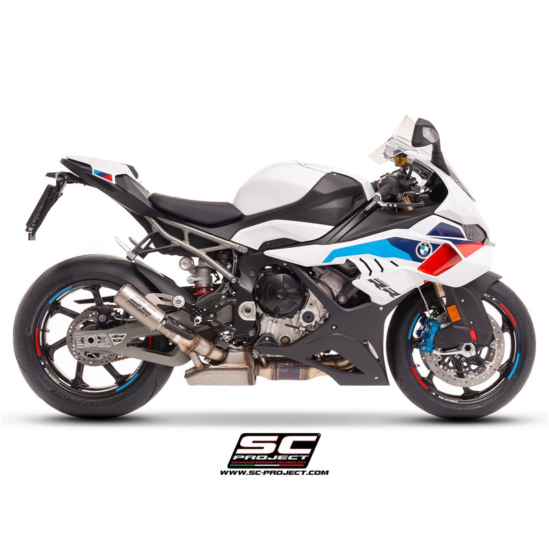 SC-Project Exhaust CR-T Mesh | Silver | BMW S1000RR