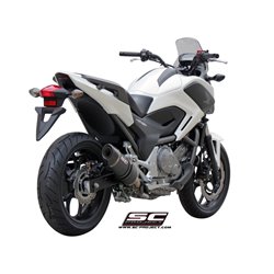 SC-Project Exhaust Oval | Carbon | Honda NC700
