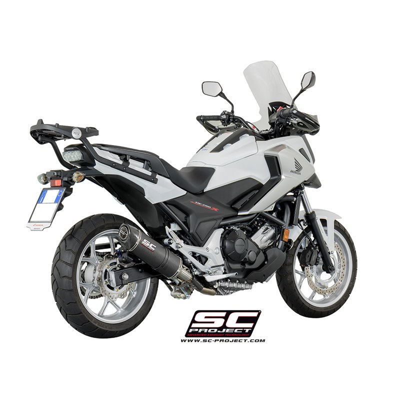 SC-Project Exhaust Oval | Carbon | Honda NC750