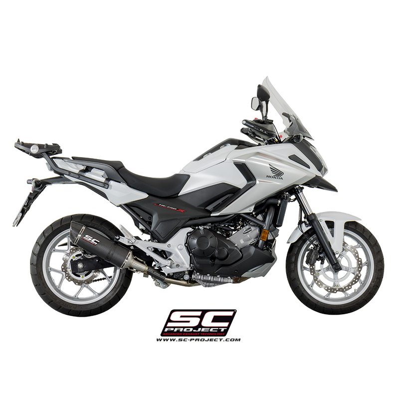 SC-Project Exhaust Oval | Carbon | Honda NC750