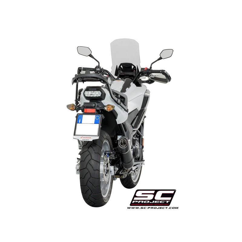 SC-Project Exhaust Oval | Carbon | Honda NC750