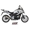 SC-Project Exhaust Oval | Silver | Honda NC750