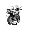 SC-Project Uitlaat Oval | Zilver | Honda NC750