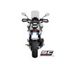 SC-Project Uitlaat Oval | Zilver | Honda NC750