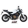 SC-Project Exhaust Oval | Carbon | Honda CBR500R