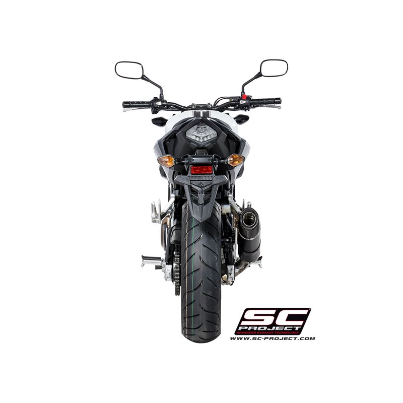 SC-Project Uitlaat Oval | Carbon | Honda CBR500R