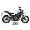 SC-Project Exhaust Conical | Silver | Honda CBR500R