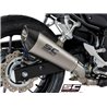 SC-Project Exhaust Conical | Silver | Honda CBR500R