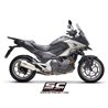 SC-Project Uitlaat SC1-R | Zilver | Honda NC750