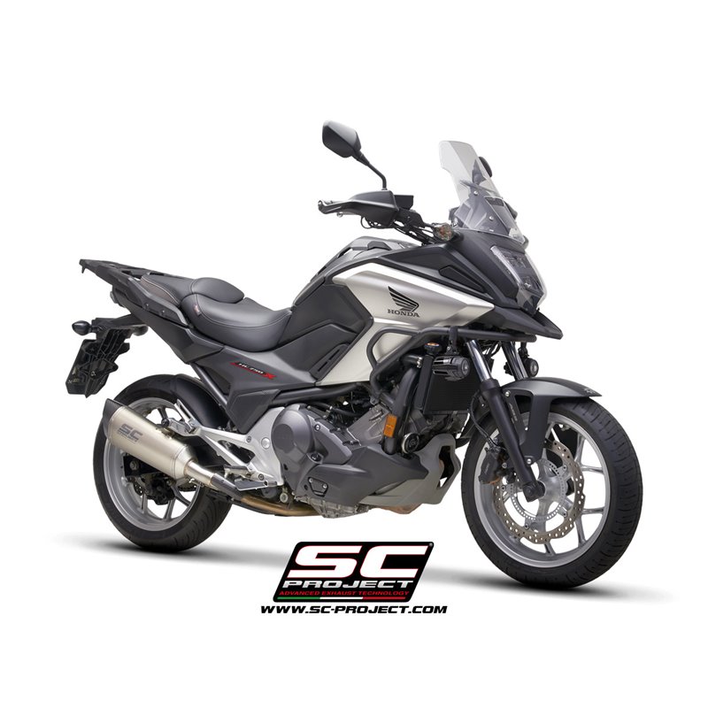 SC-Project Uitlaat SC1-R | Zilver | Honda NC750