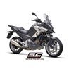 SC-Project Uitlaat SC1-R | Zilver | Honda NC750