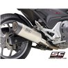 SC-Project Uitlaat SC1-R | Zilver | Honda NC750