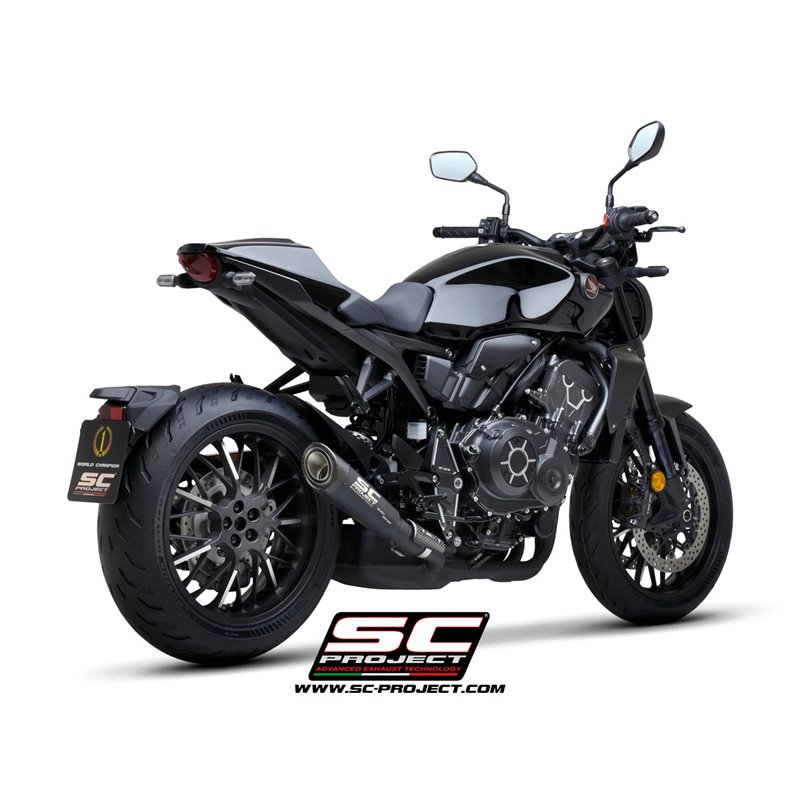 SC-Project Exhaust S1 | Black | Honda CB1000R