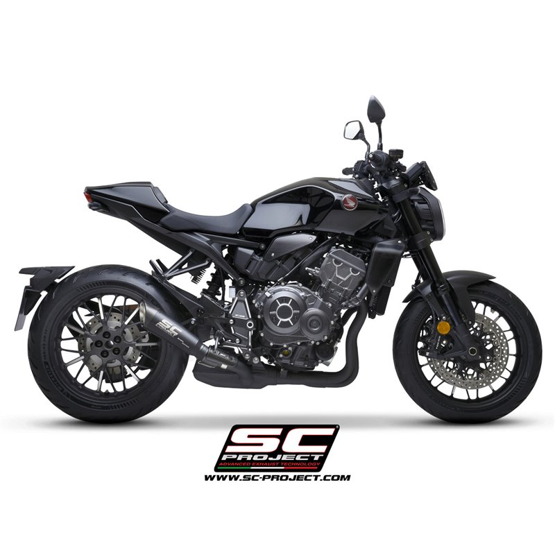 SC-Project Exhaust S1 | Black | Honda CB1000R