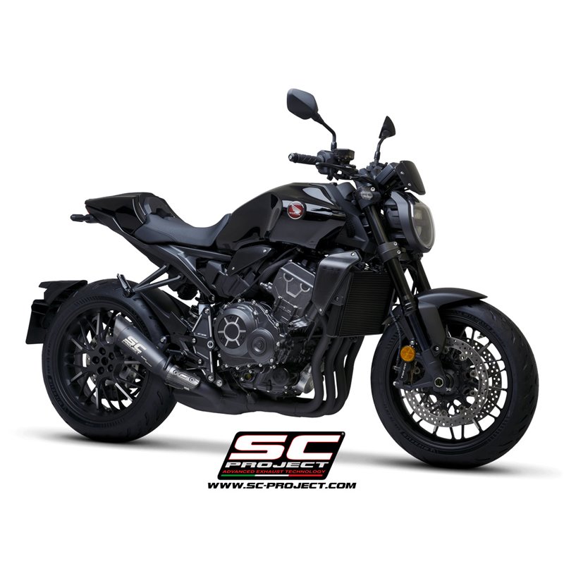SC-Project Exhaust S1 | Black | Honda CB1000R