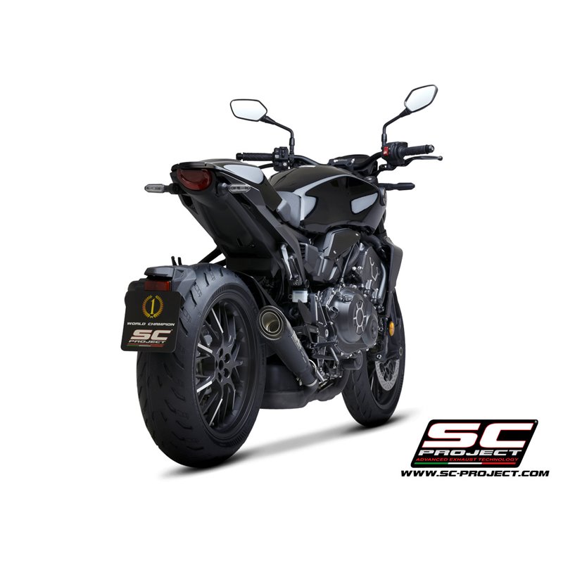 SC-Project Exhaust S1 | Black | Honda CB1000R