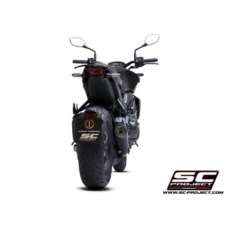 SC-Project Exhaust S1 | Black | Honda CB1000R